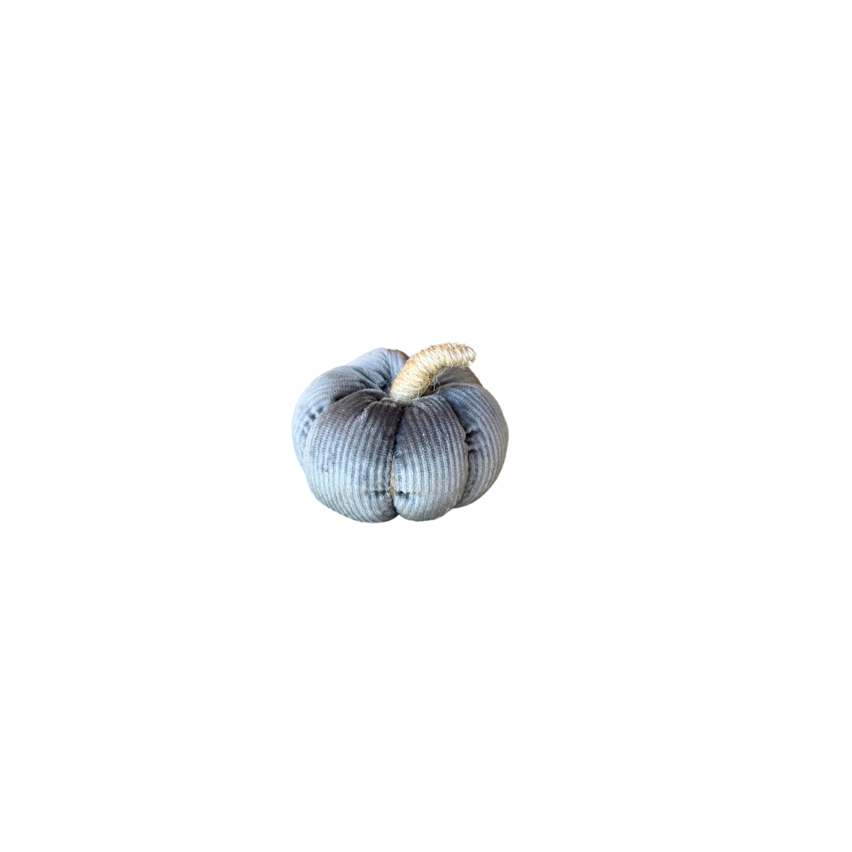 Gray Corduroy Pumpkin