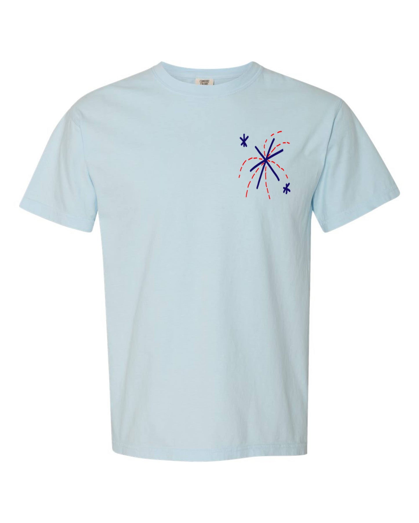 Lab 4th of July Fireworks Tee