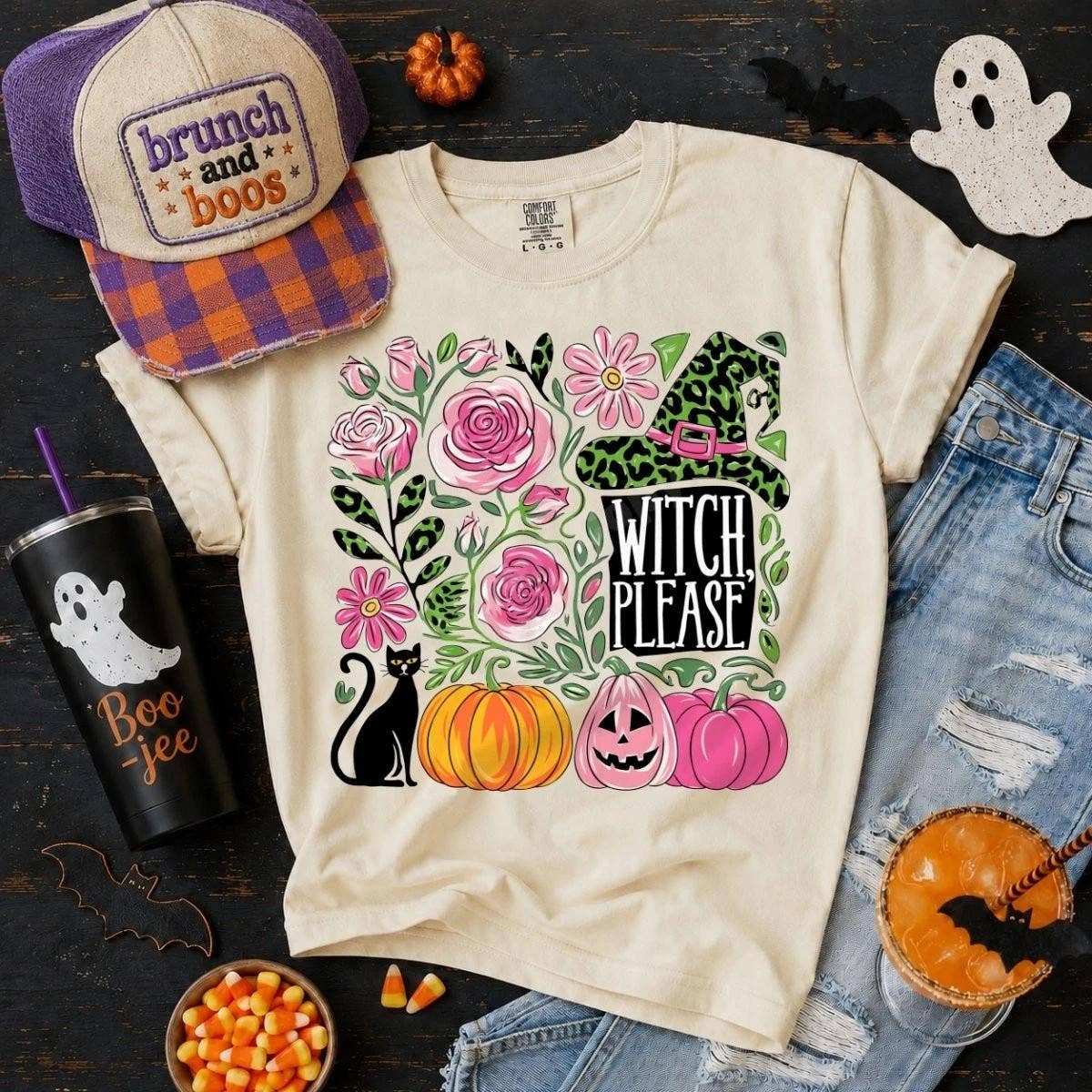 Witch Please Halloween Tee