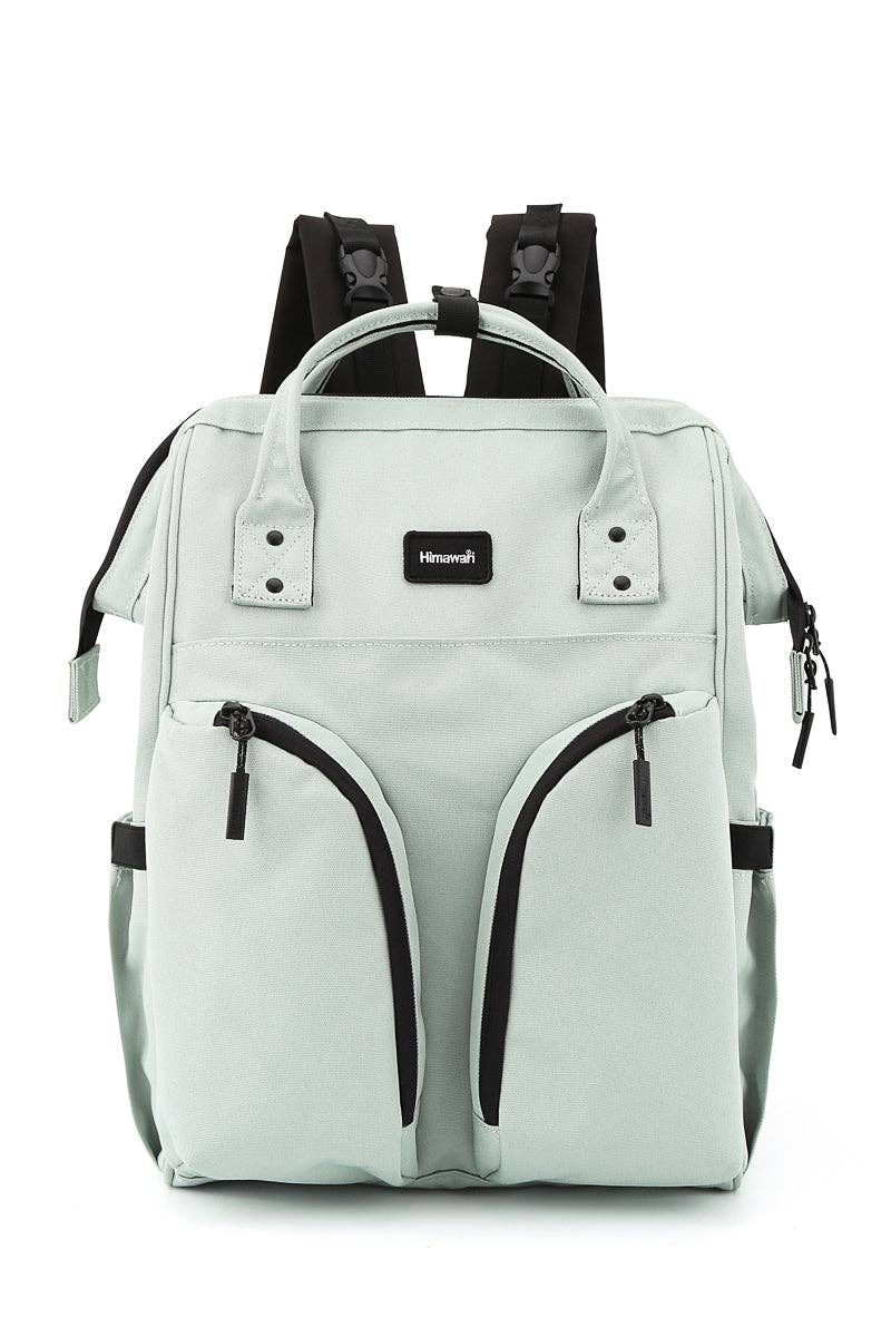 MULTIPLE PICKET BACKPACK-PINK: CAMEL-06