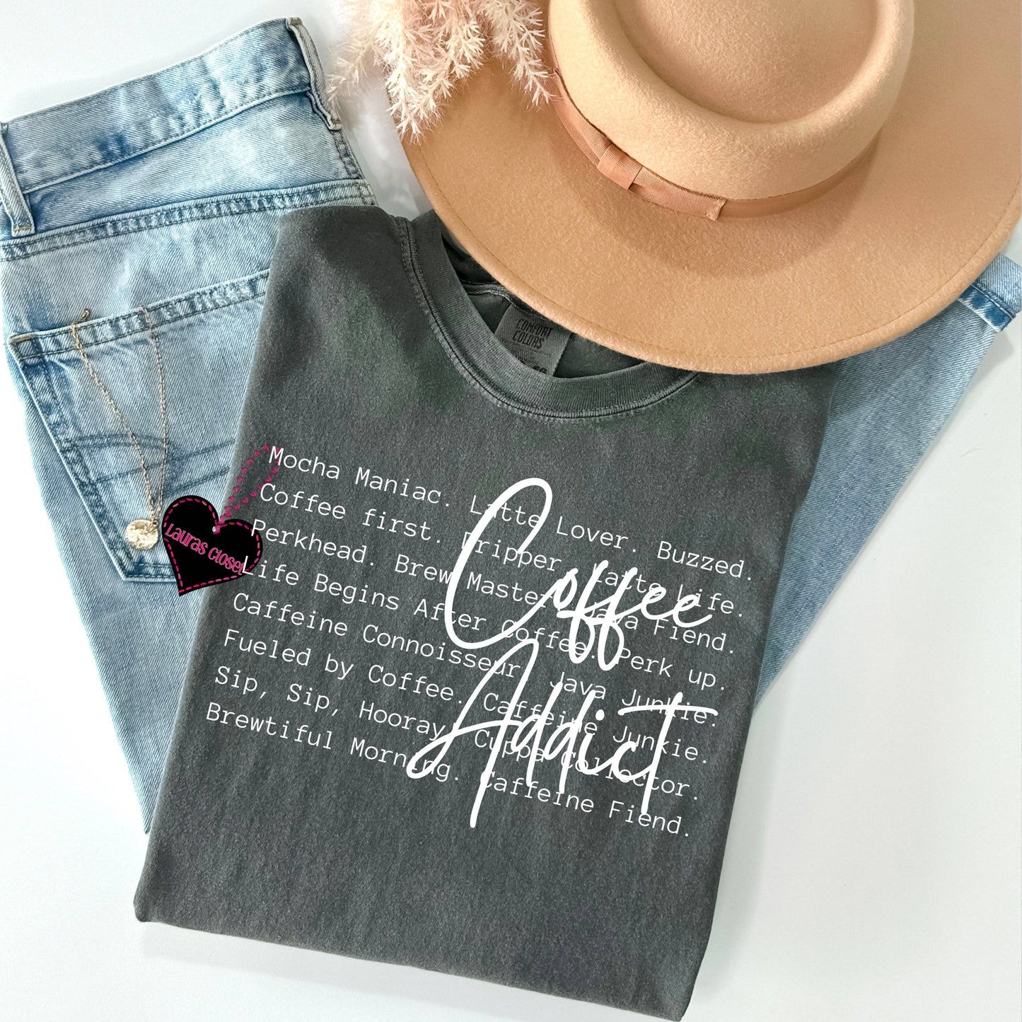 Coffee Addict- Graphic Tee