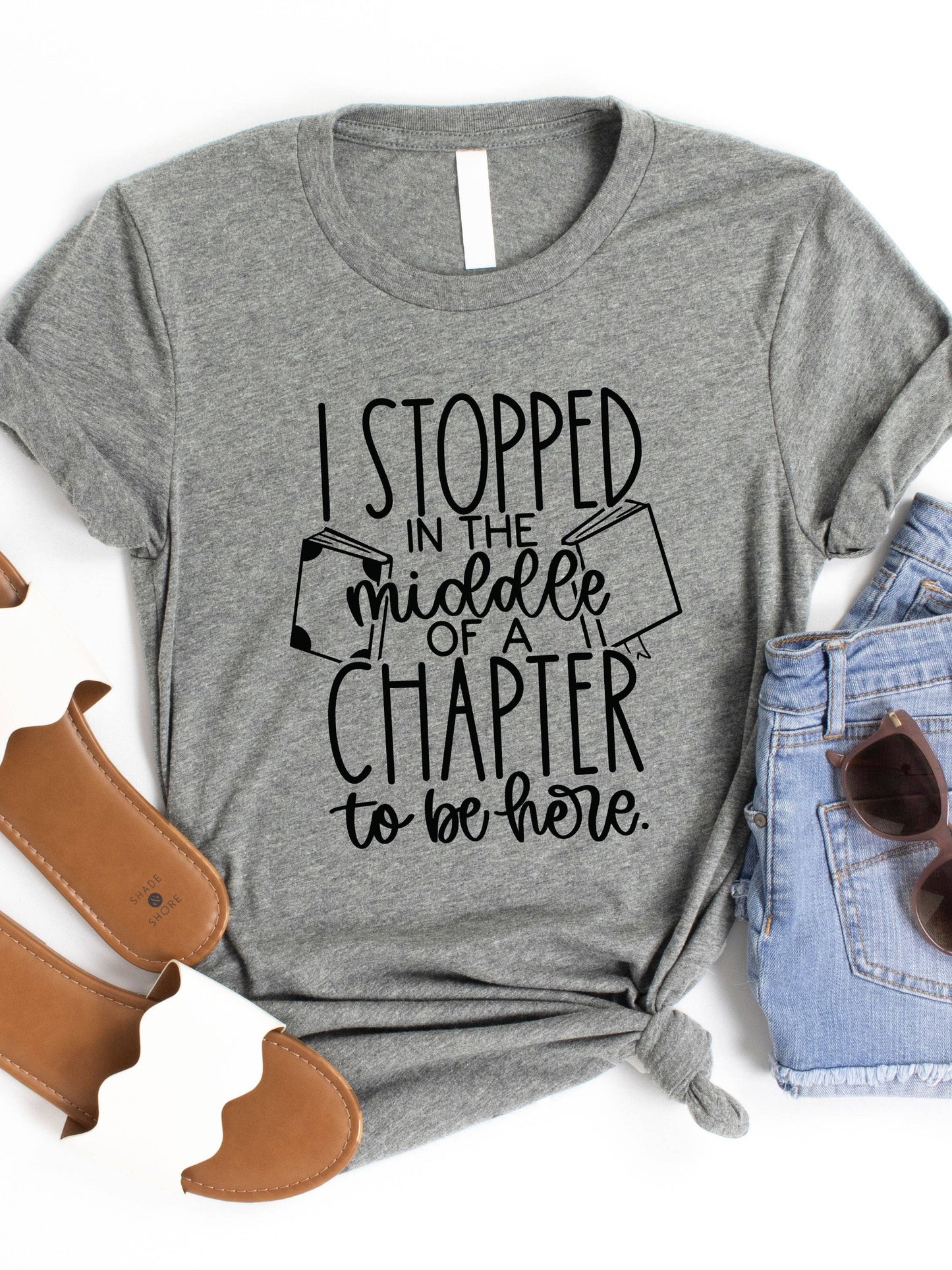 I stopped in the middle of a chapter to be here Graphic Tee