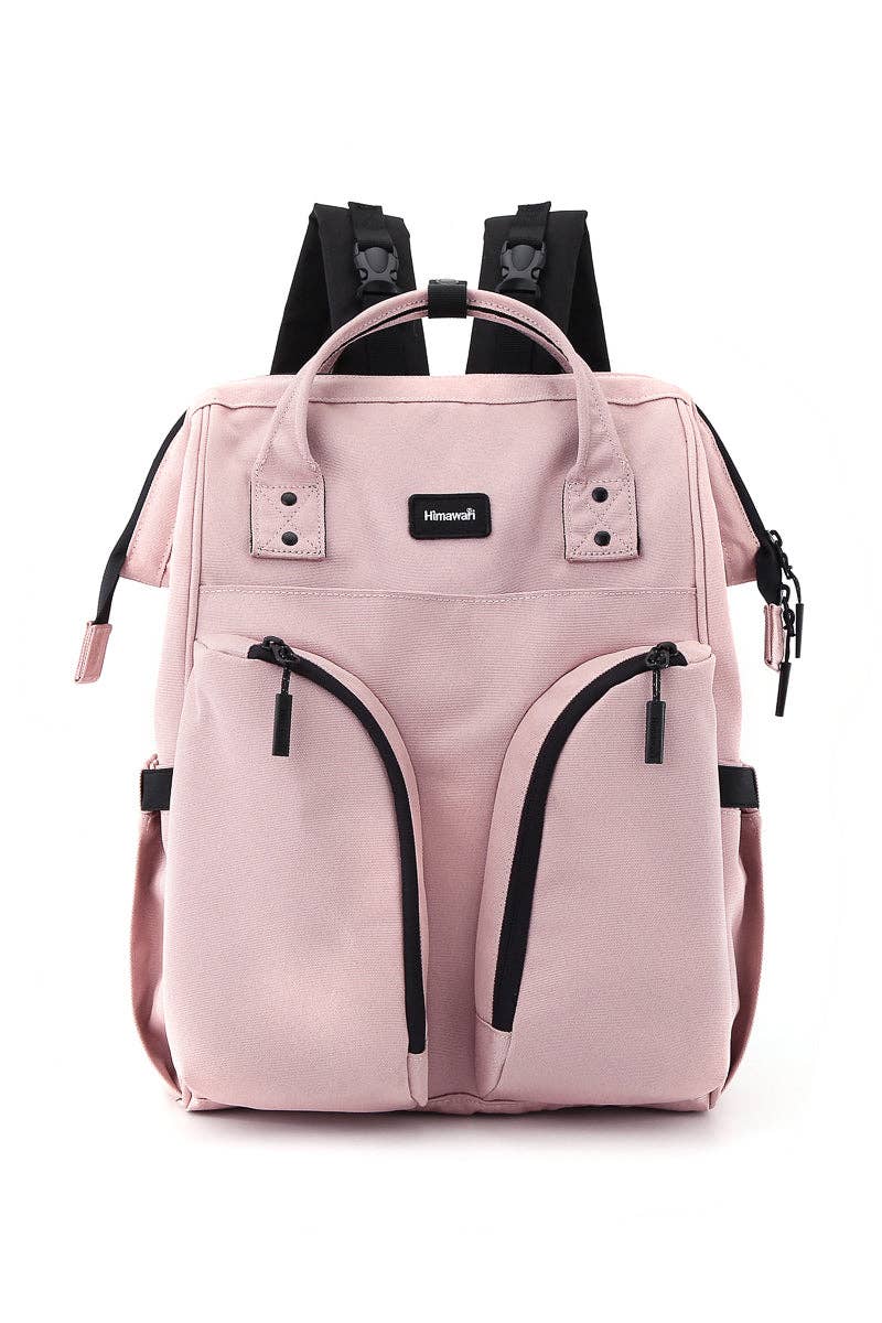 MULTIPLE PICKET BACKPACK-PINK: PINK-10