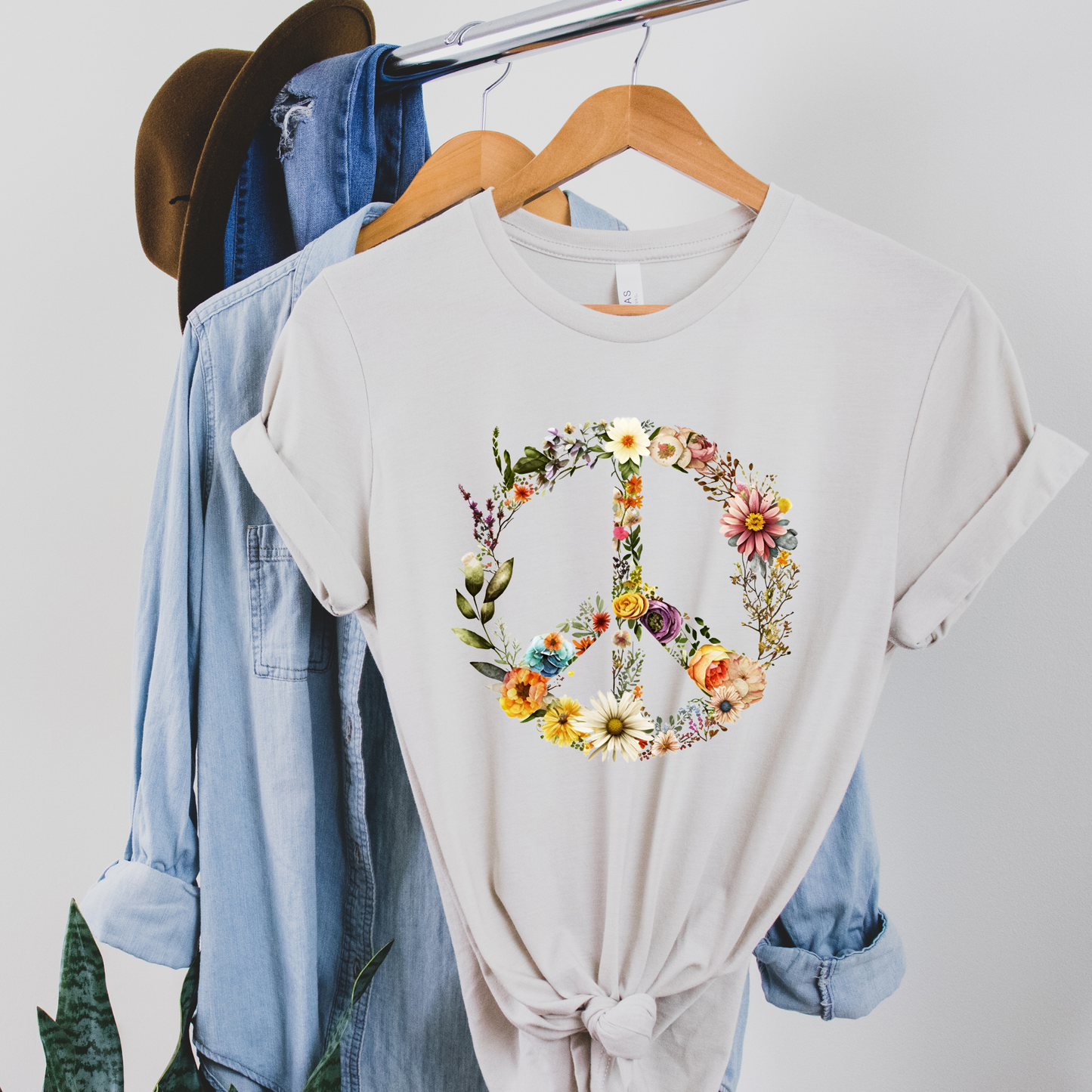 Floral Peace Graphic Tee