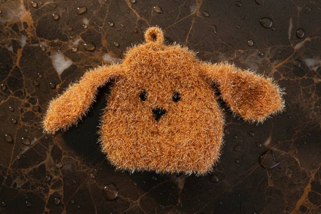 Cute & Durable Dog Dish Scrubber