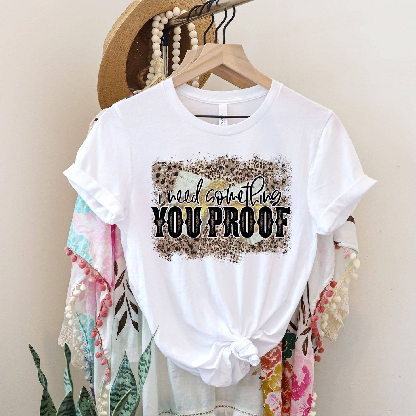 You Proof White Tee
