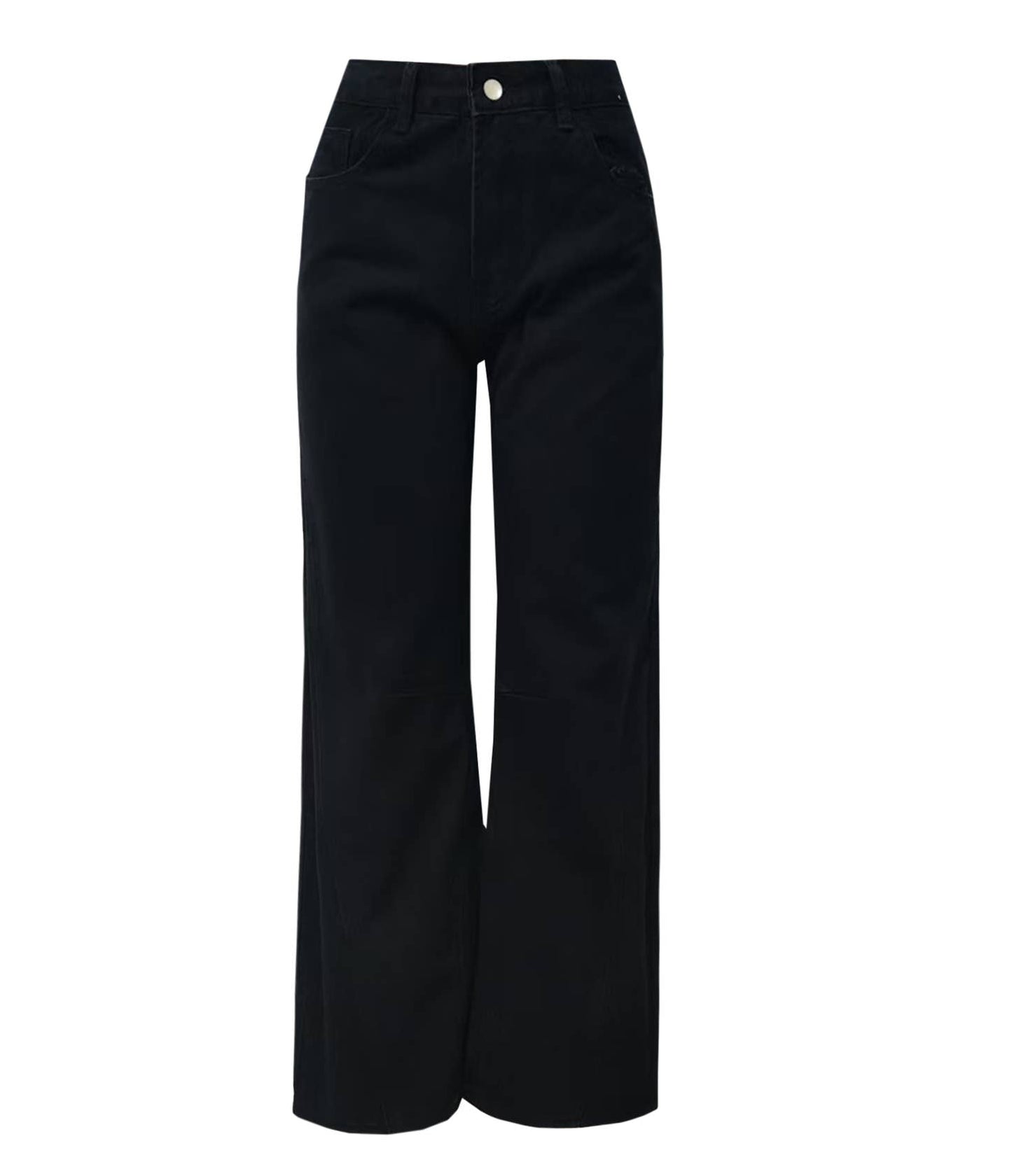 Retro Style Old School Slouchy Flared Puddle Jeans
