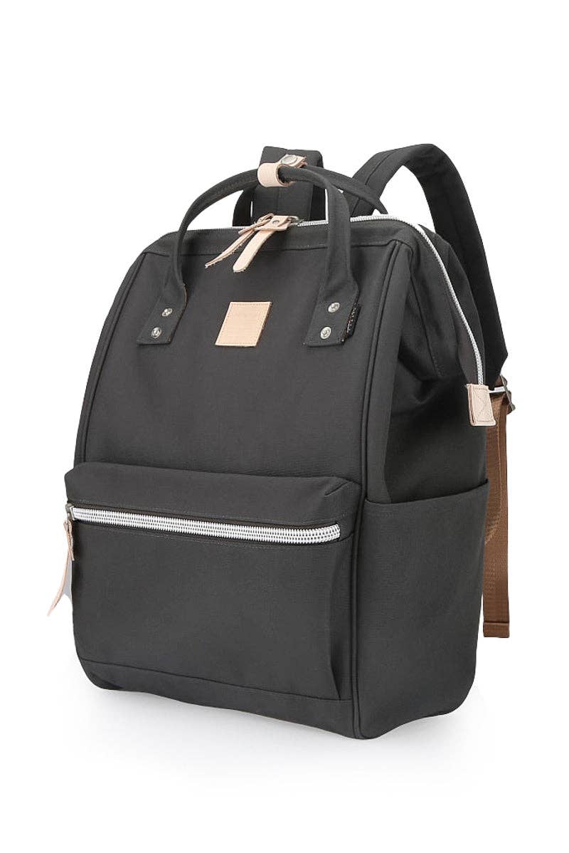 TRAVEL WATERPROOF LAPTOP BACKPACK - 1882 ALL COLOR: DK GREY