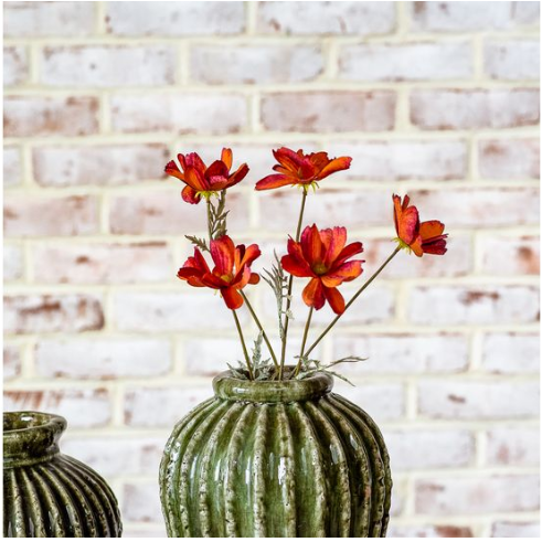 28" ORANGE GALSANG FLOWER SPRAY