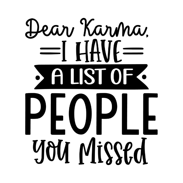 Dear Karma Magnet