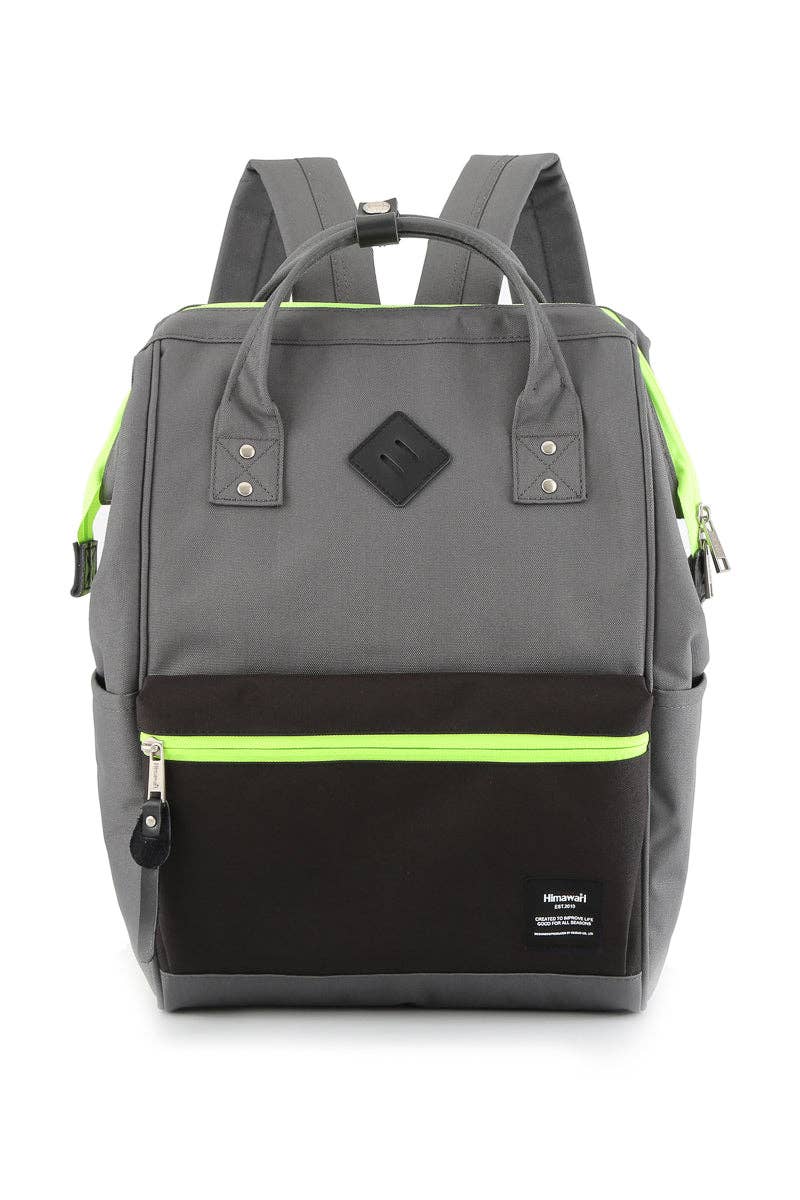 15.6" LAPTOP WATERPROOF BACKPACK 9003 - GREY: GREY