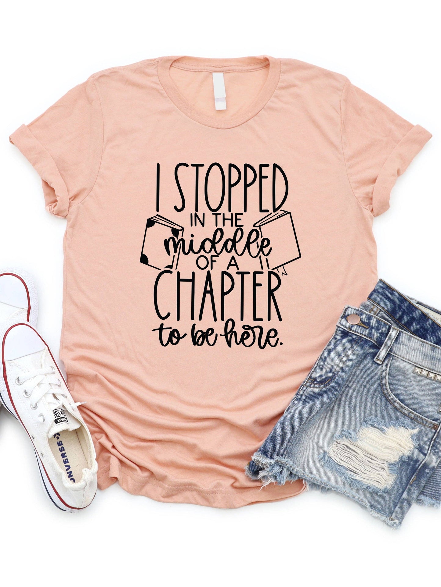 I stopped in the middle of a chapter to be here Graphic Tee