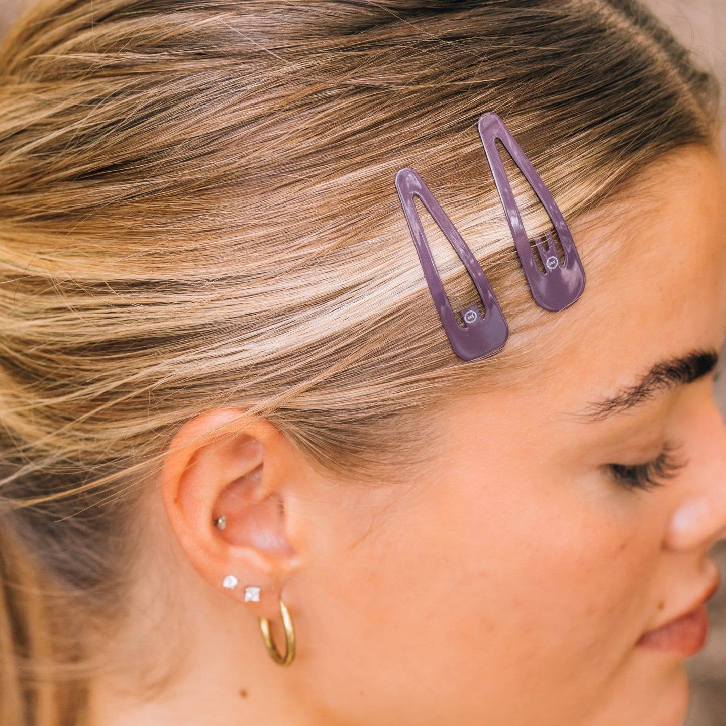 Purple Haze Snap Clips (6Ct)