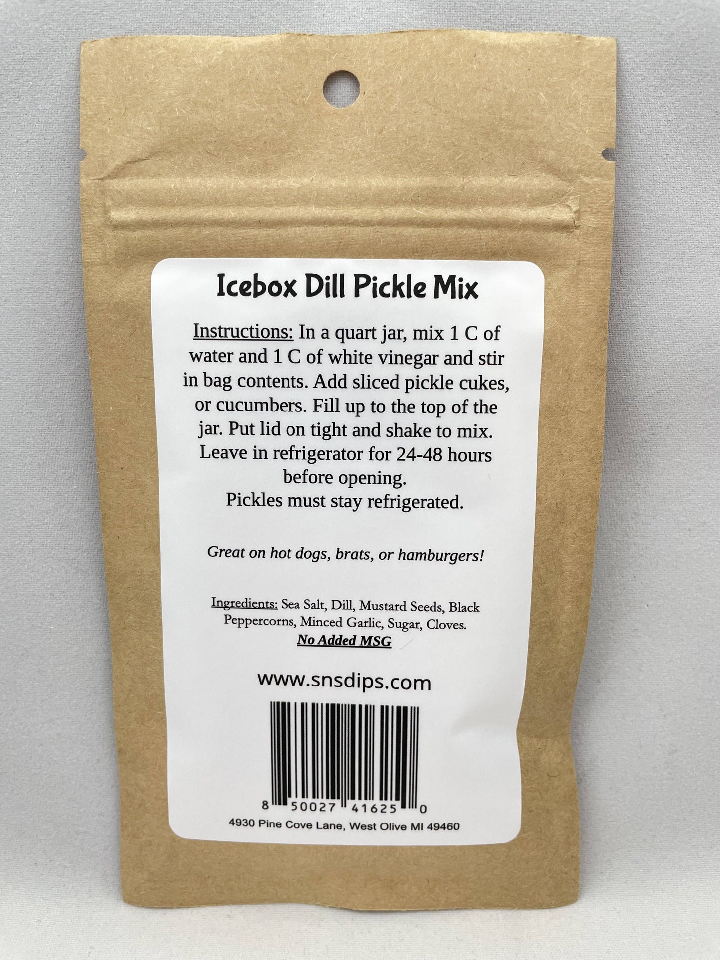 Ice Box Dill Pickle Mix