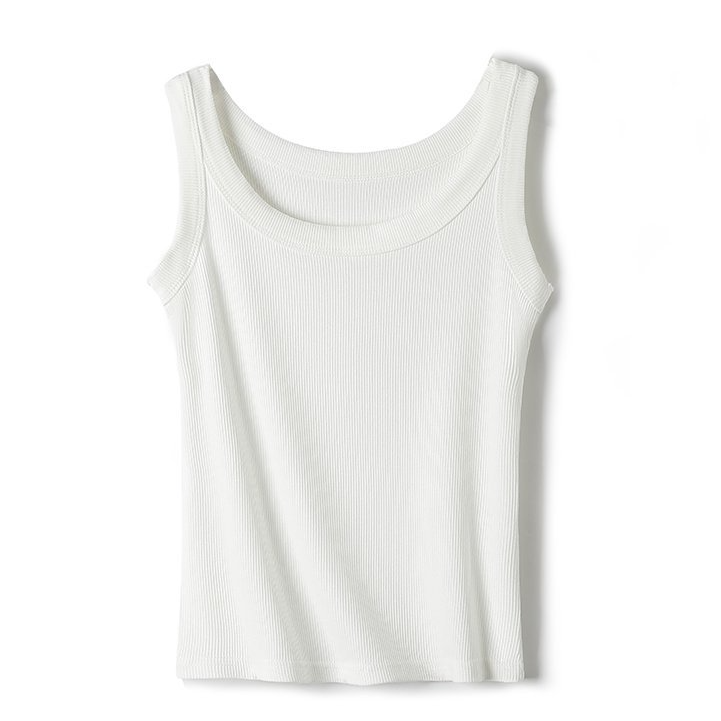Daily Leisure Essential Basic rib tank top