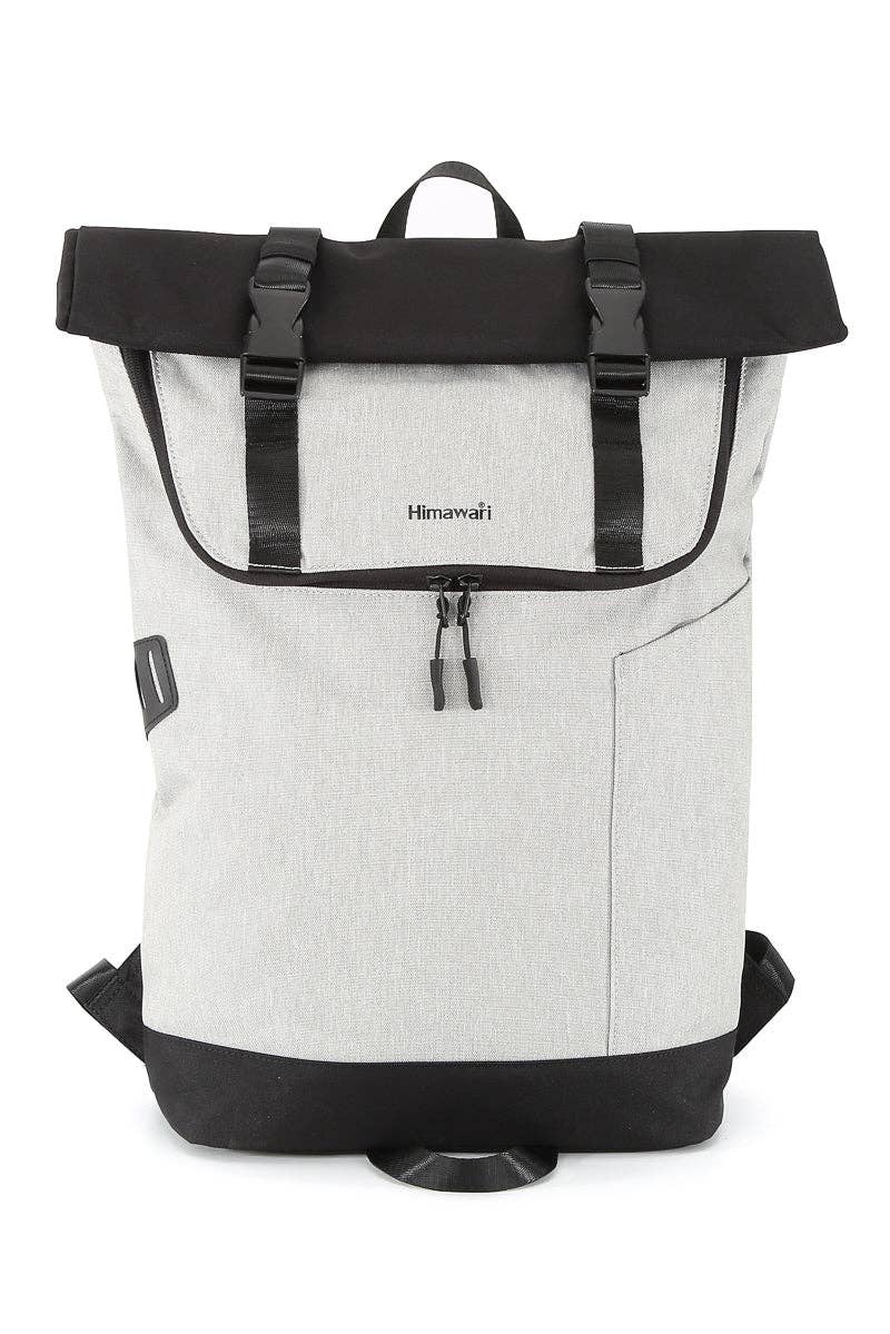 Courier-Inspired Urban Unisex Backpack: MOCHA