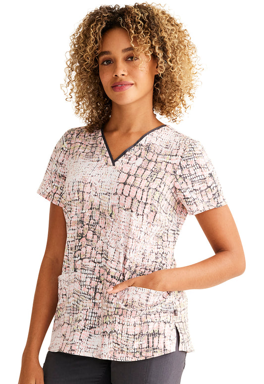 Healing Hands- Amanda Print Top