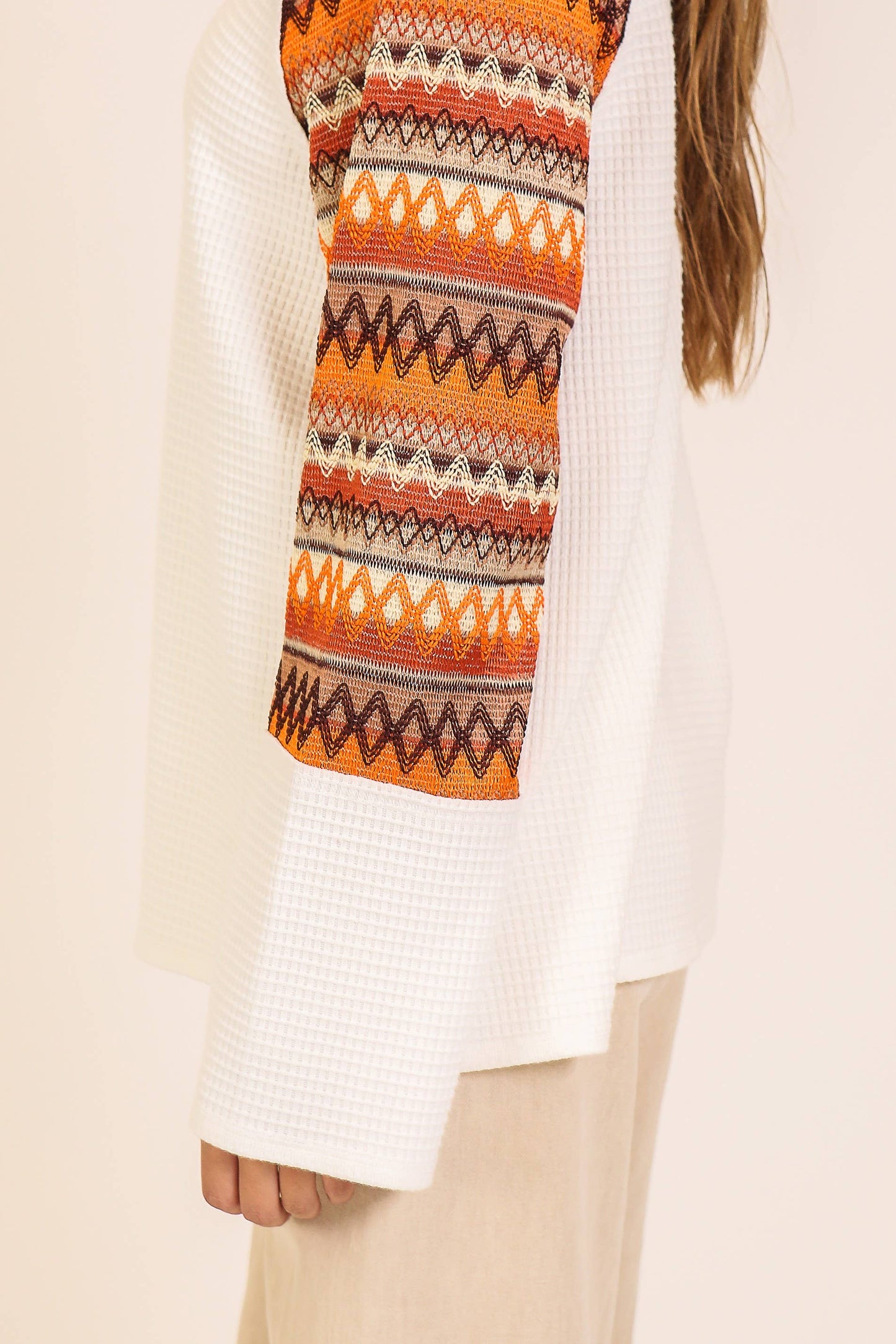 Harvest Hues Waffle Knit Top