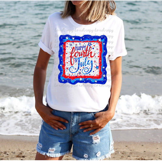 Fourth Of July- Graphic Tee