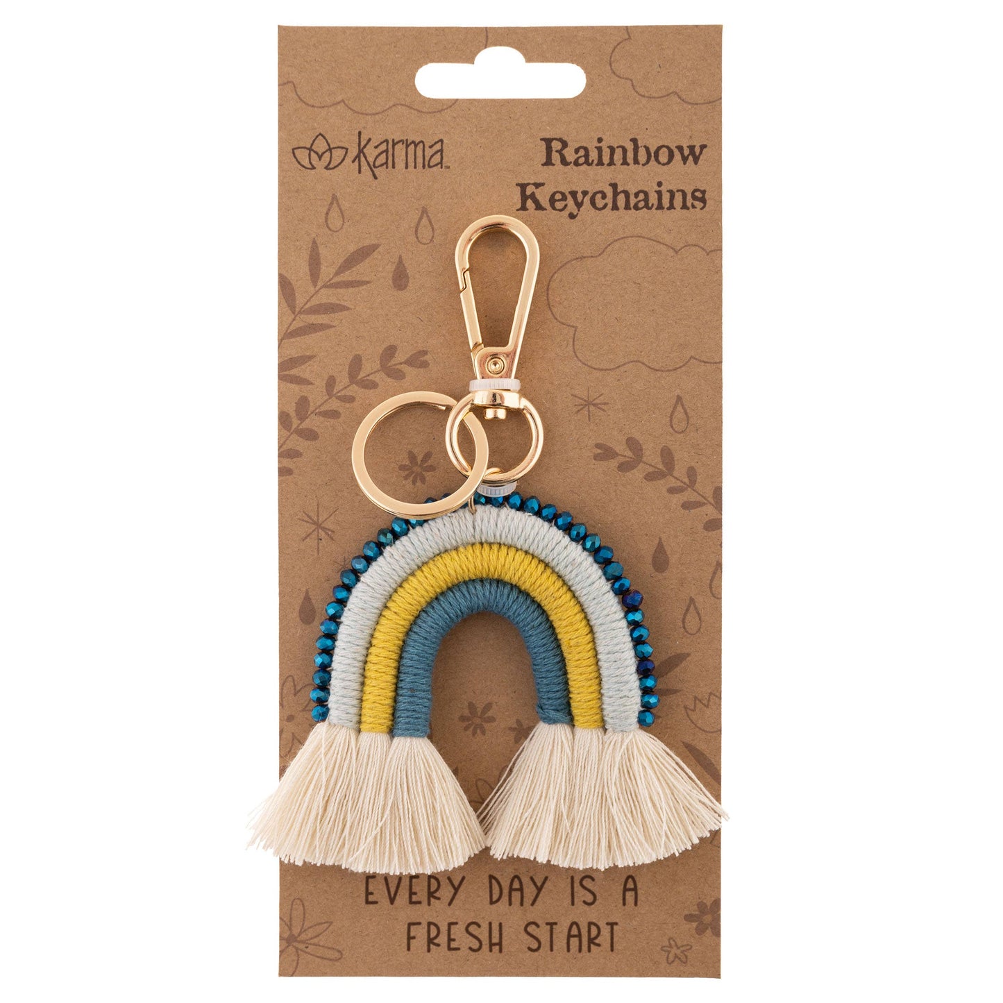 Rainbow Keychain: Never Stop