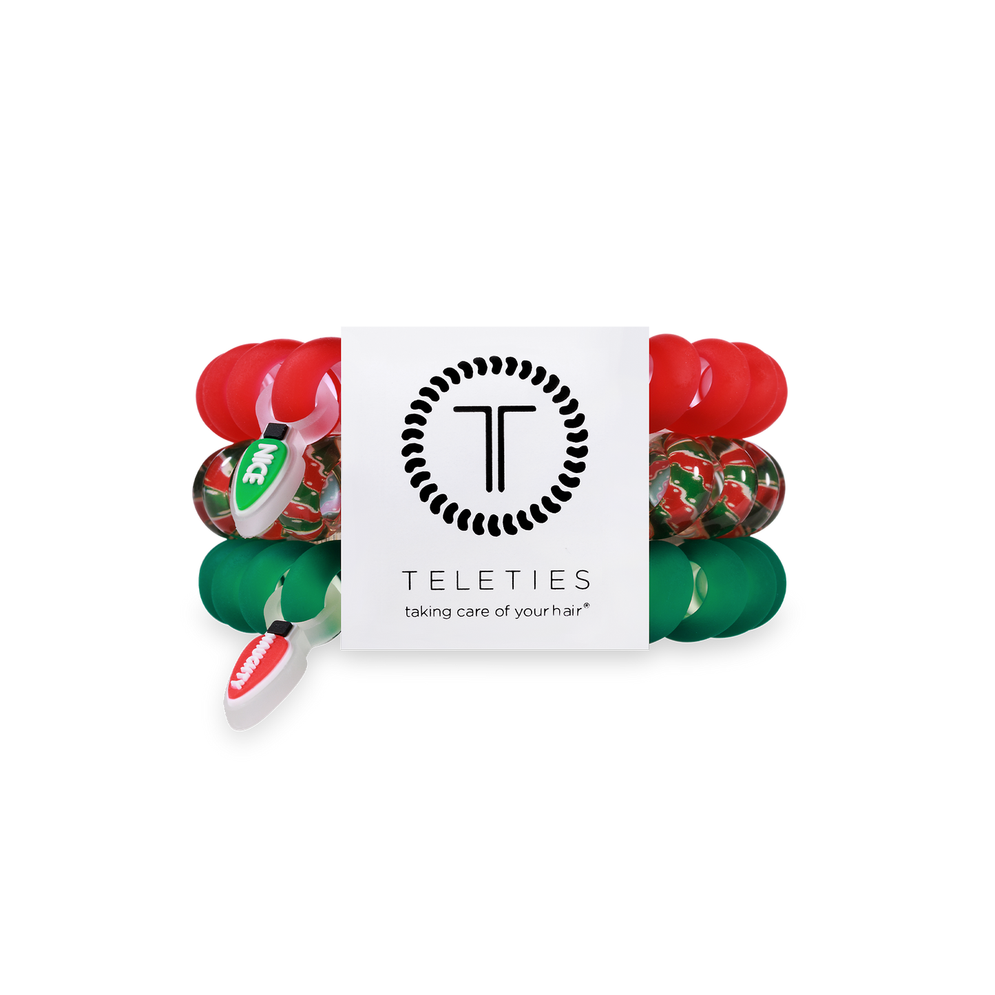 Spiral Hair Coils | Large | Naughty or Nice Hair Ties