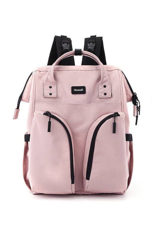 MULTIPLE PICKET BACKPACK-PINK: PINK-10