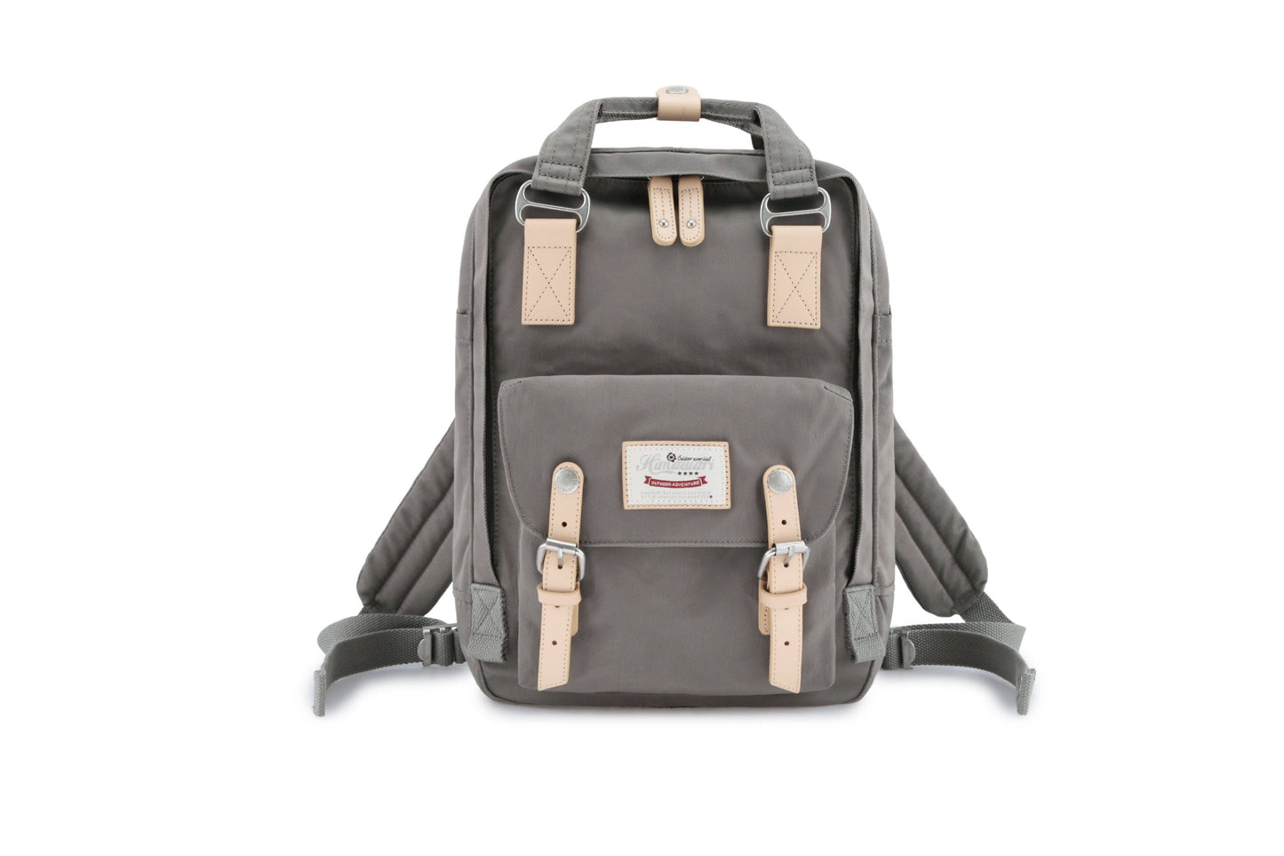 14.9 VINTAGE WATERPROOF BACKPACK-SOLID: GREY