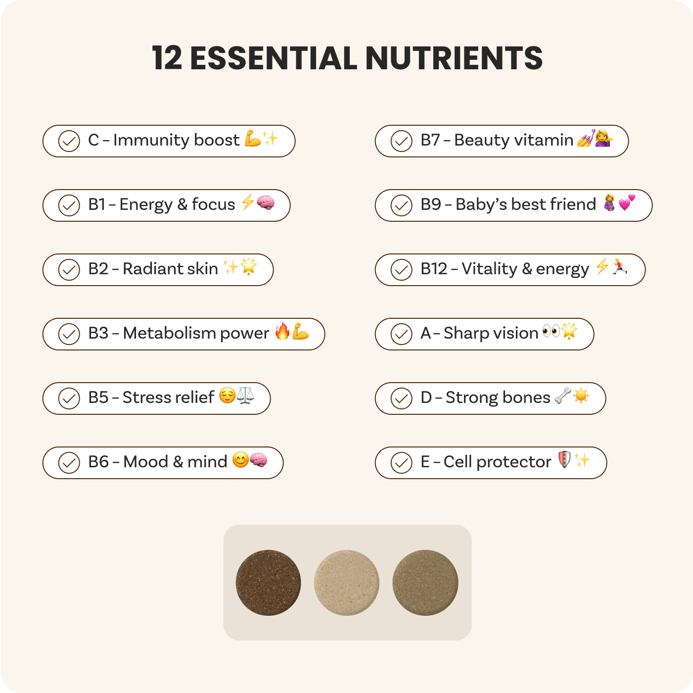 EFFBOMB All-in-one daily Multi-vitamin