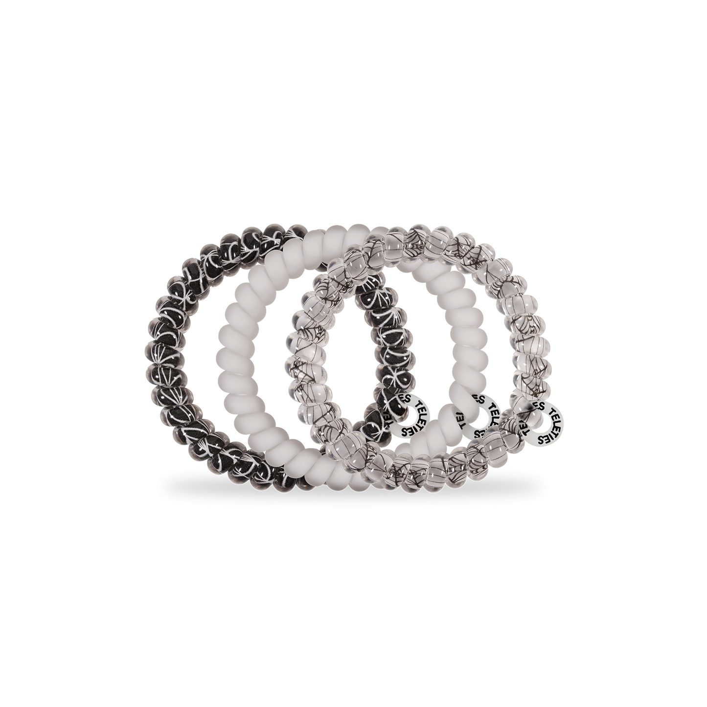 Spiral Hair Coils | Small | Webbed Hair Ties