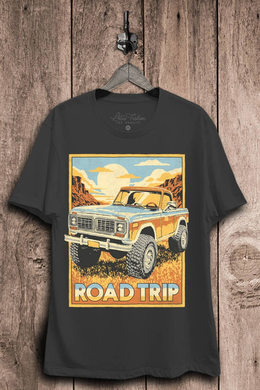 Road Trip Graphic Top