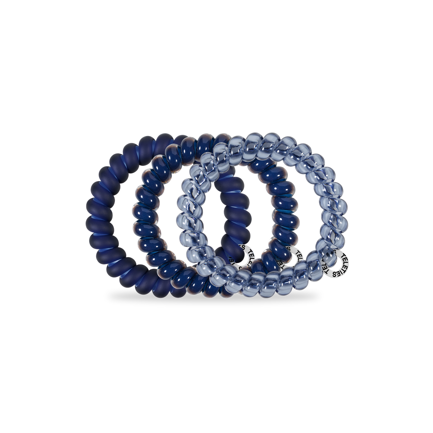 Spiral Hair Coils | Large | Nightfall Navy Hair Ties