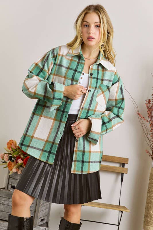 Boyfriend Flannel Shacket