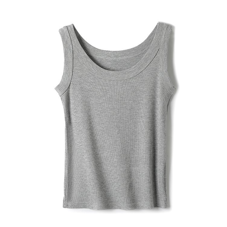 Daily Leisure Essential Basic rib tank top
