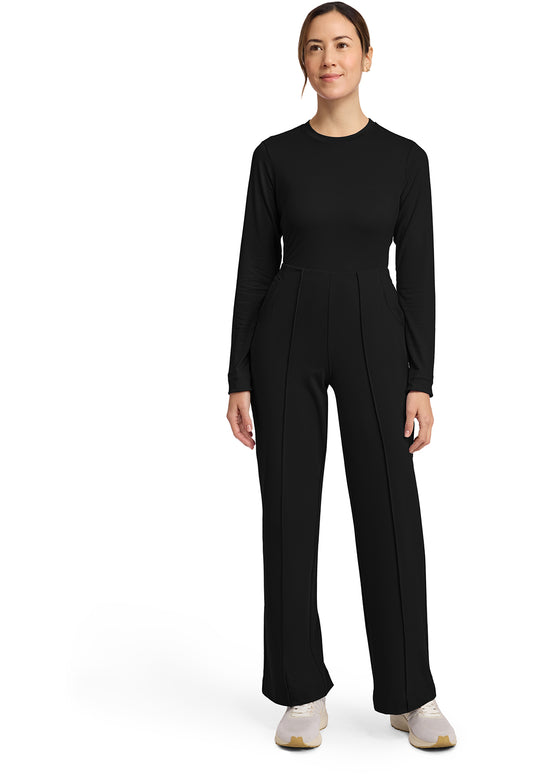 Cherokee Achieve Women's 3-Pocket Wide Leg Pant