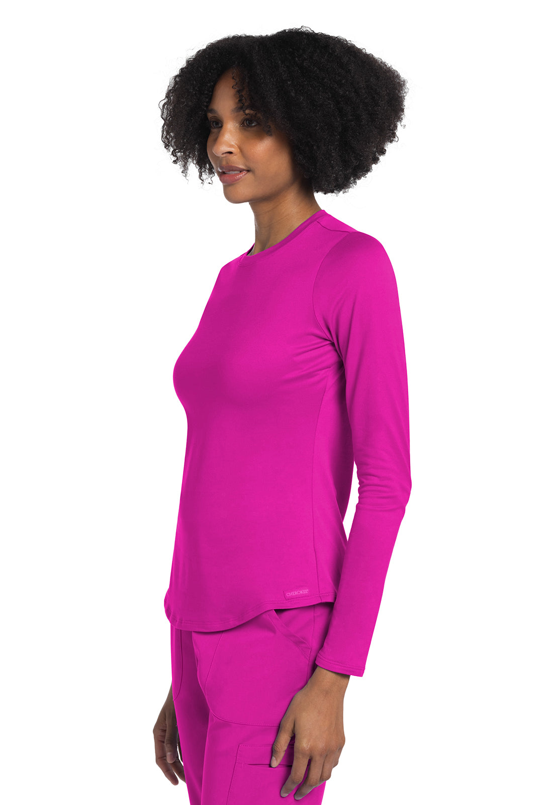 Cherokee Basics-Long Sleeve Underscrub Knit Tee