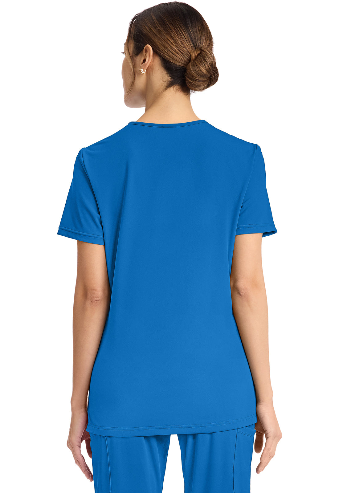 Cherokee Achieve  Women's 2-Pocket V-Neck Top