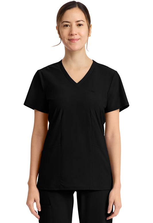 Infinity Pursuit Women's 2-Pocket V-Neck Top