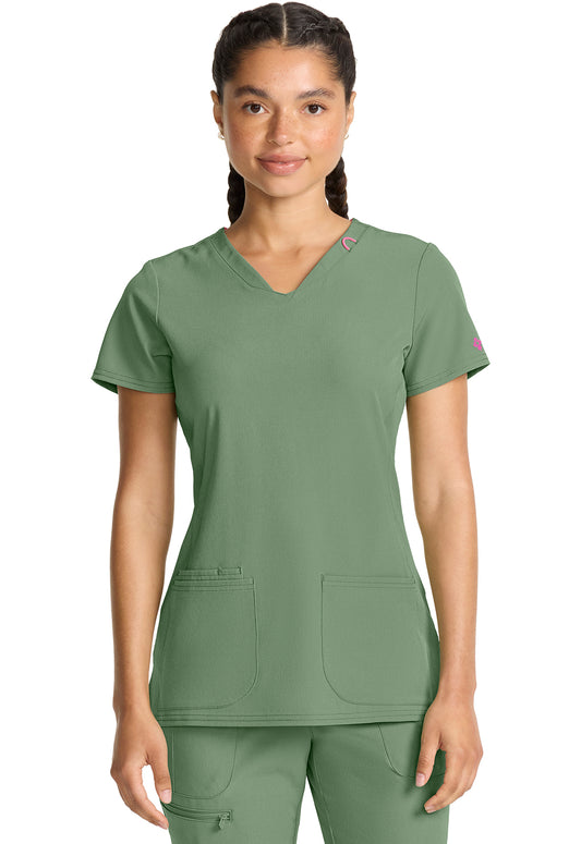 MC AMP V-Neck Top