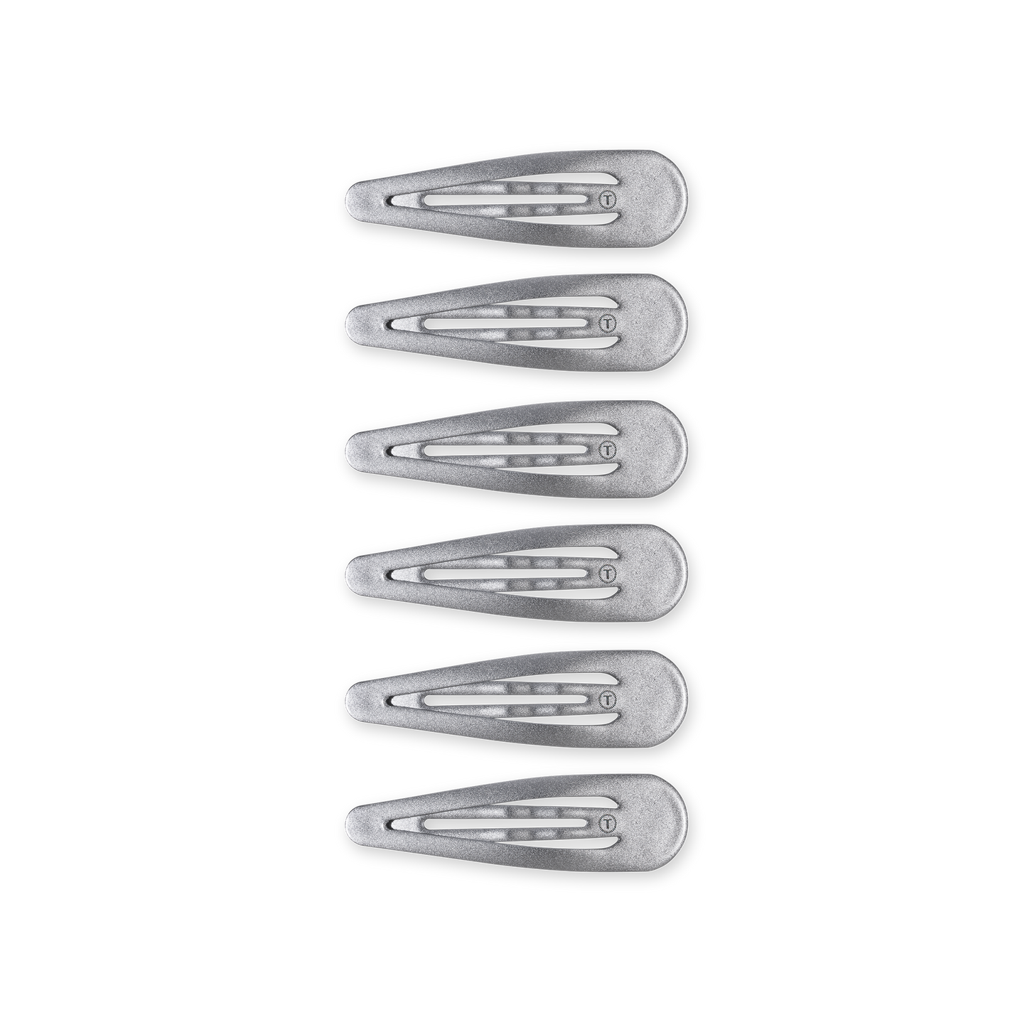 Snap Clip | Silver | 6 Count