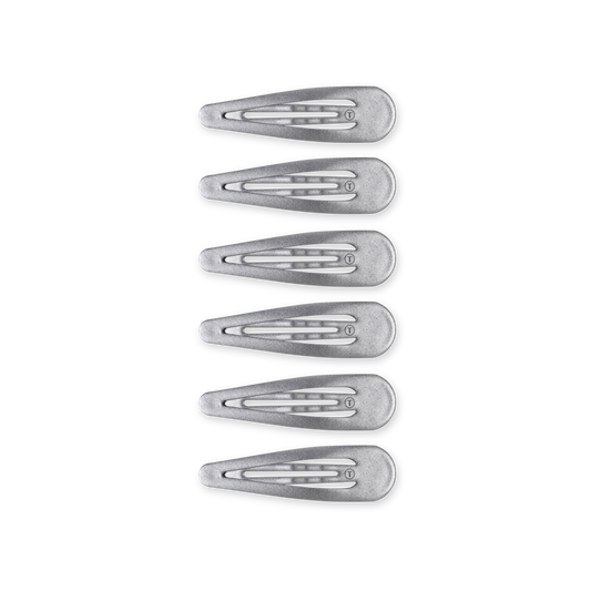 Snap Clip | Silver | 6 Count