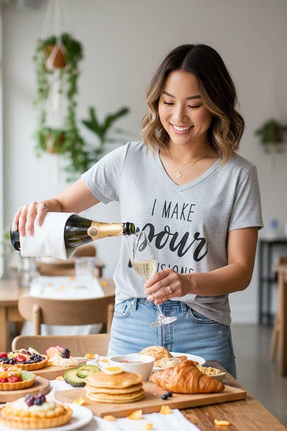 I Make Pour Decisions Graphic Tee