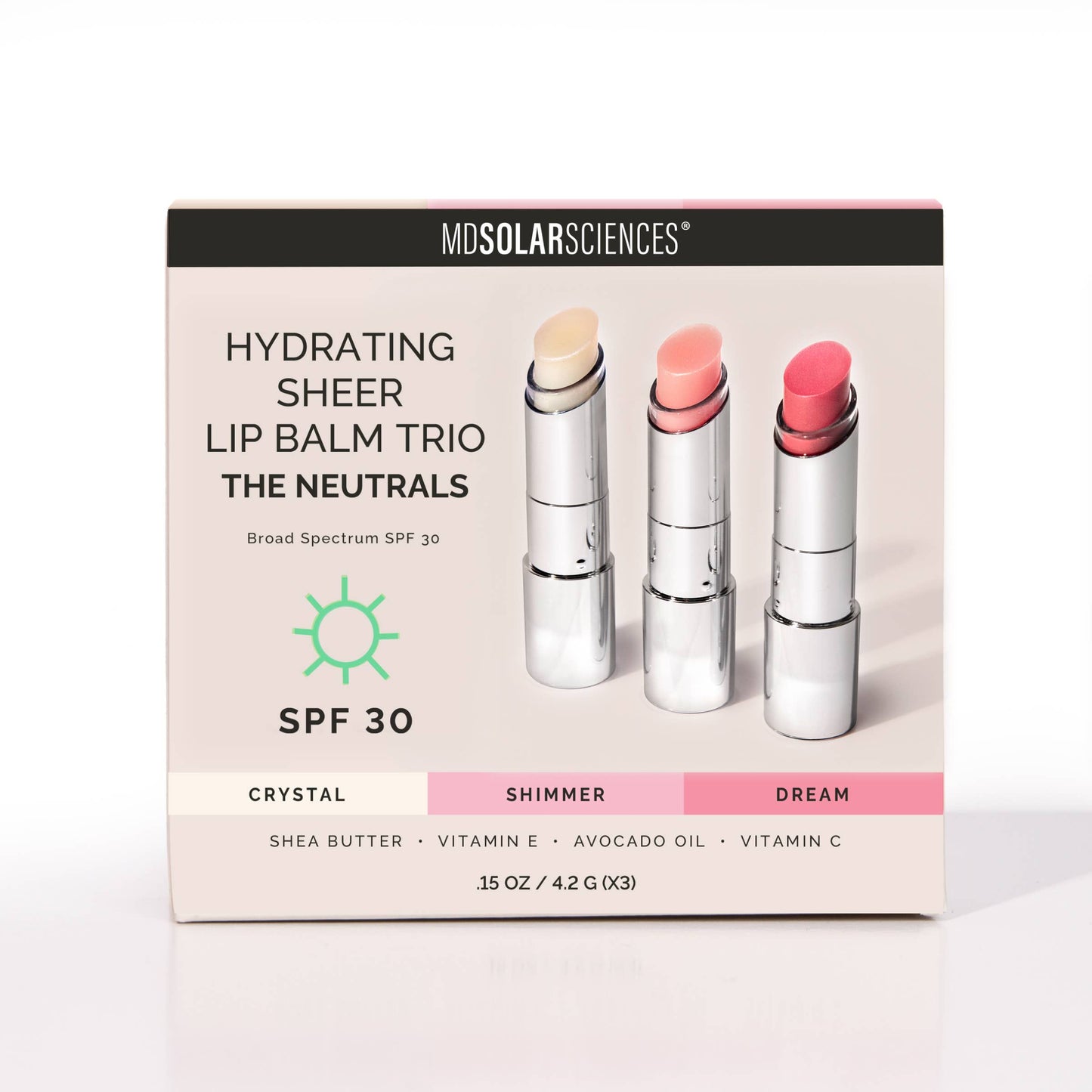 Hydrating Lip Balm Trio SPF 30 - Neutrals