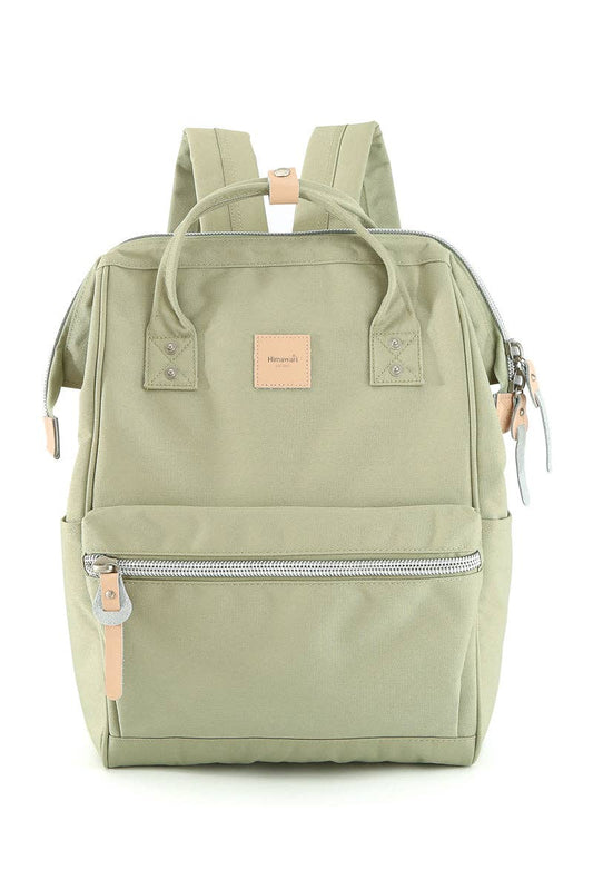 WATER RESISTANT LAPTOP BACKPACK - LIGHT GREEN