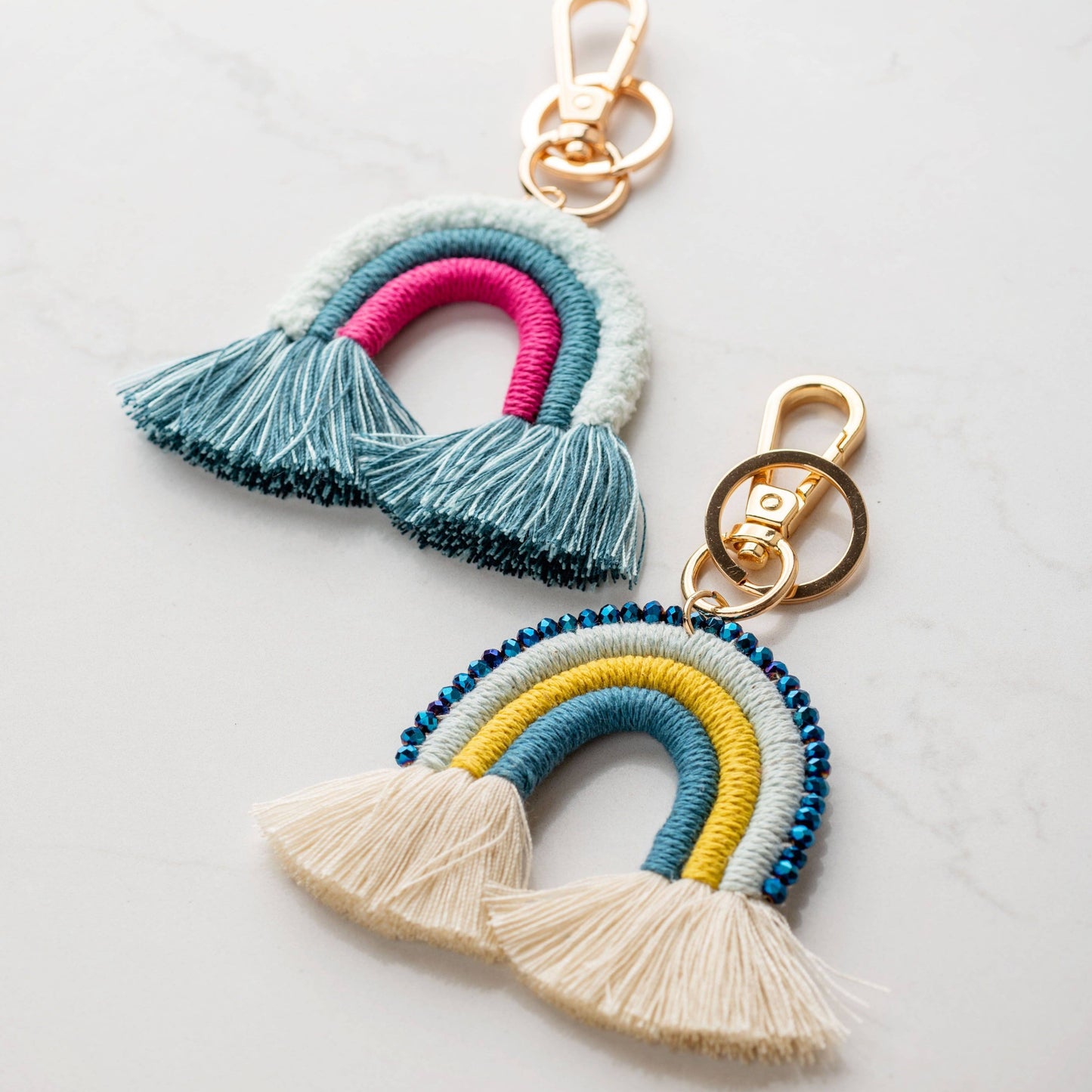 Rainbow Keychain: Never Stop