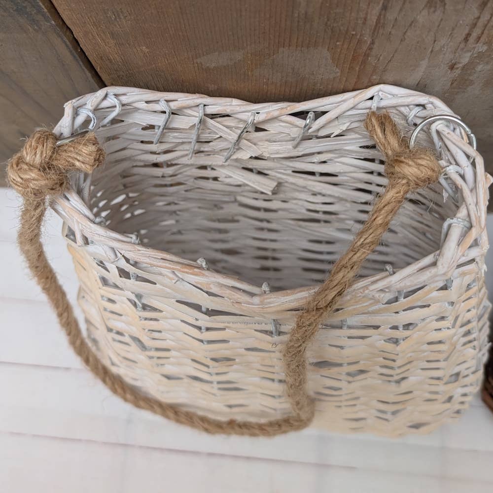 Hanging Basket with Jute Rope