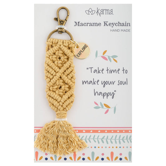 Macrame Keychains: Explore