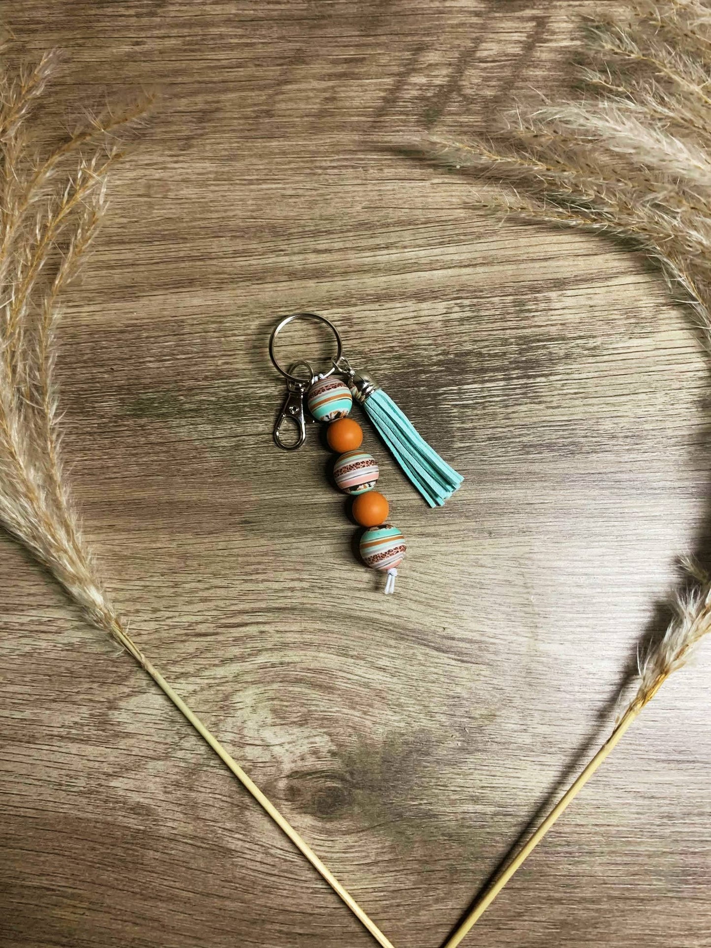Pastel Serape Keychain